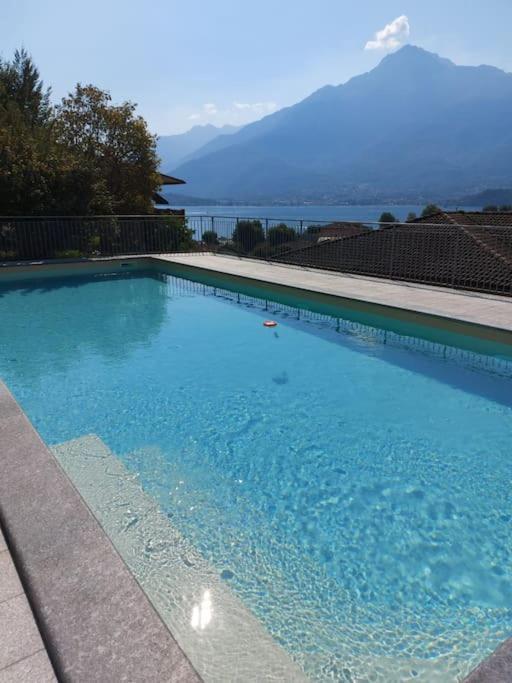 Lago-Apartment Midy, Sfeervol, Zwembad, Airco ドマーゾ エクステリア 写真